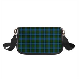 ScotsTee Shop Scottish MacLeod of Assynt Tartan Women's Chain Crossbody Bag Square Bag