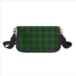 ScotsTee Shop Scottish MacLean of Duart Hunting Ancient Tartan Women's Chain Crossbody Bag Square Bag