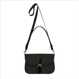 ScotsTee Shop Scottish MacMillan Hunting Modern Tartan Women's Chain Crossbody Bag Square Bag