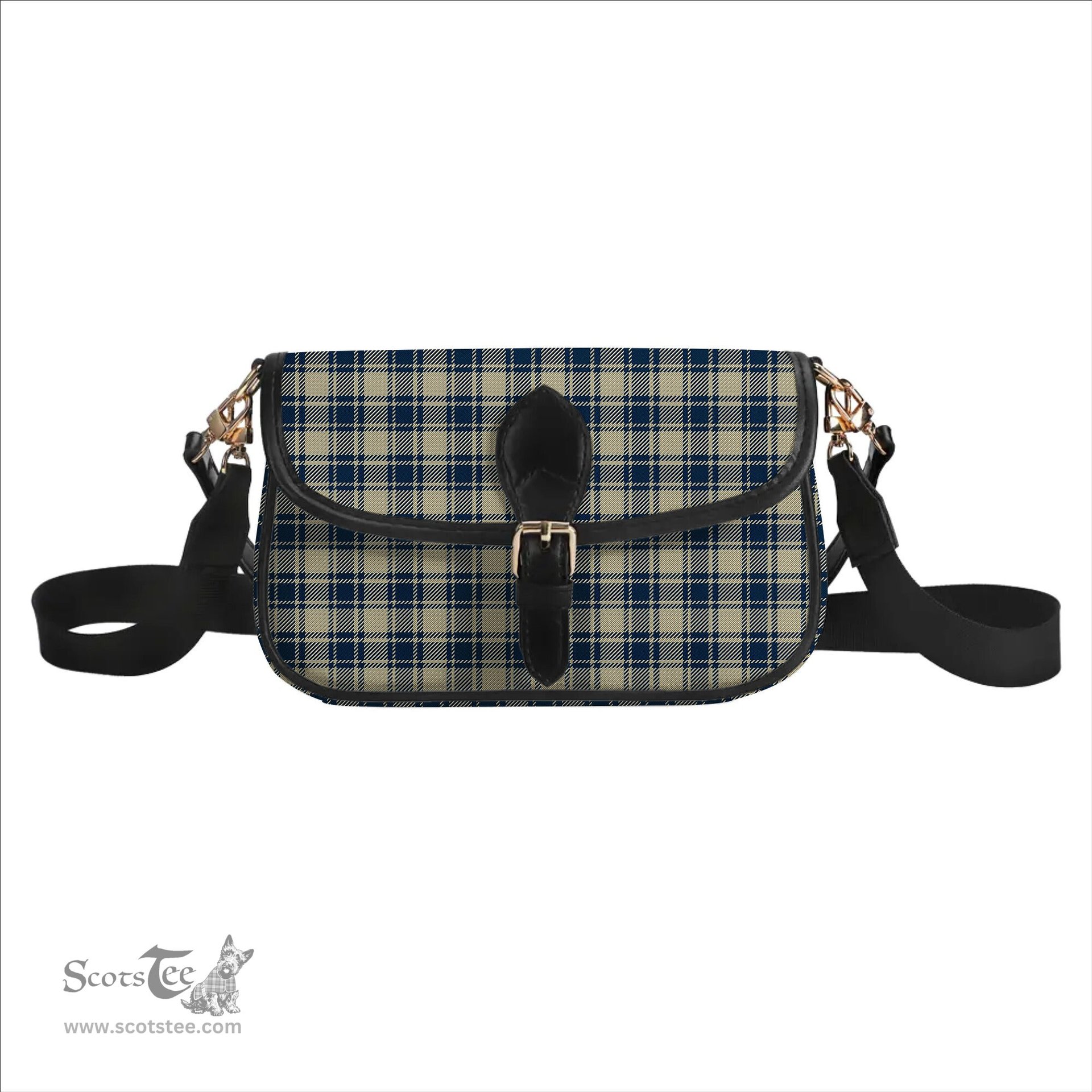 ScotsTee Shop Scottish MacMugen Tartan Women's Chain Crossbody Bag Square Bag