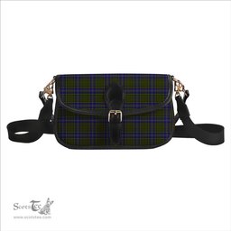 ScotsTee Shop Scottish MacMillan Hunting 2 Tartan Women's Chain Crossbody Bag Square Bag
