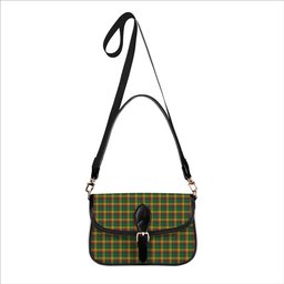ScotsTee Shop Scottish MacMillan Old Ancient Tartan Women's Chain Crossbody Bag Square Bag