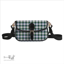 ScotsTee Shop Scottish Macnaghten Dress Ancient Tartan Women's Chain Crossbody Bag Square Bag