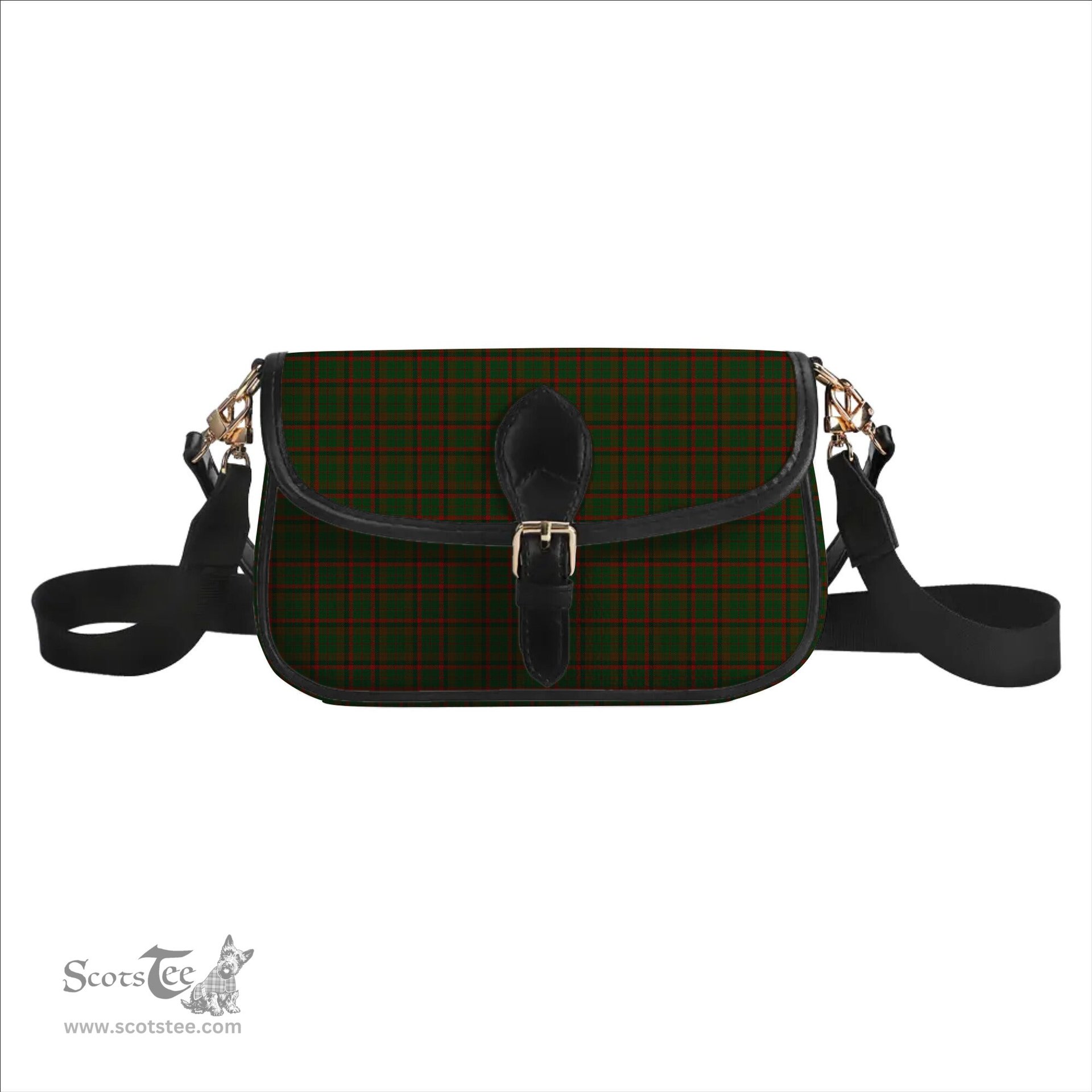 ScotsTee Shop Scottish MacNachten Hunting Tartan Women's Chain Crossbody Bag Square Bag