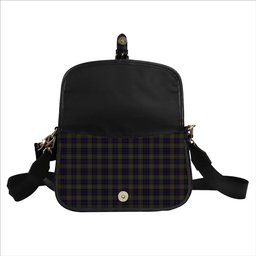 ScotsTee Shop Scottish MacLellan Tartan Women's Chain Crossbody Bag Square Bag