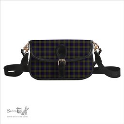ScotsTee Shop Scottish MacLellan Tartan Women's Chain Crossbody Bag Square Bag
