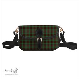 ScotsTee Shop Scottish MacPhee Hunting Modern Tartan Women's Chain Crossbody Bag Square Bag