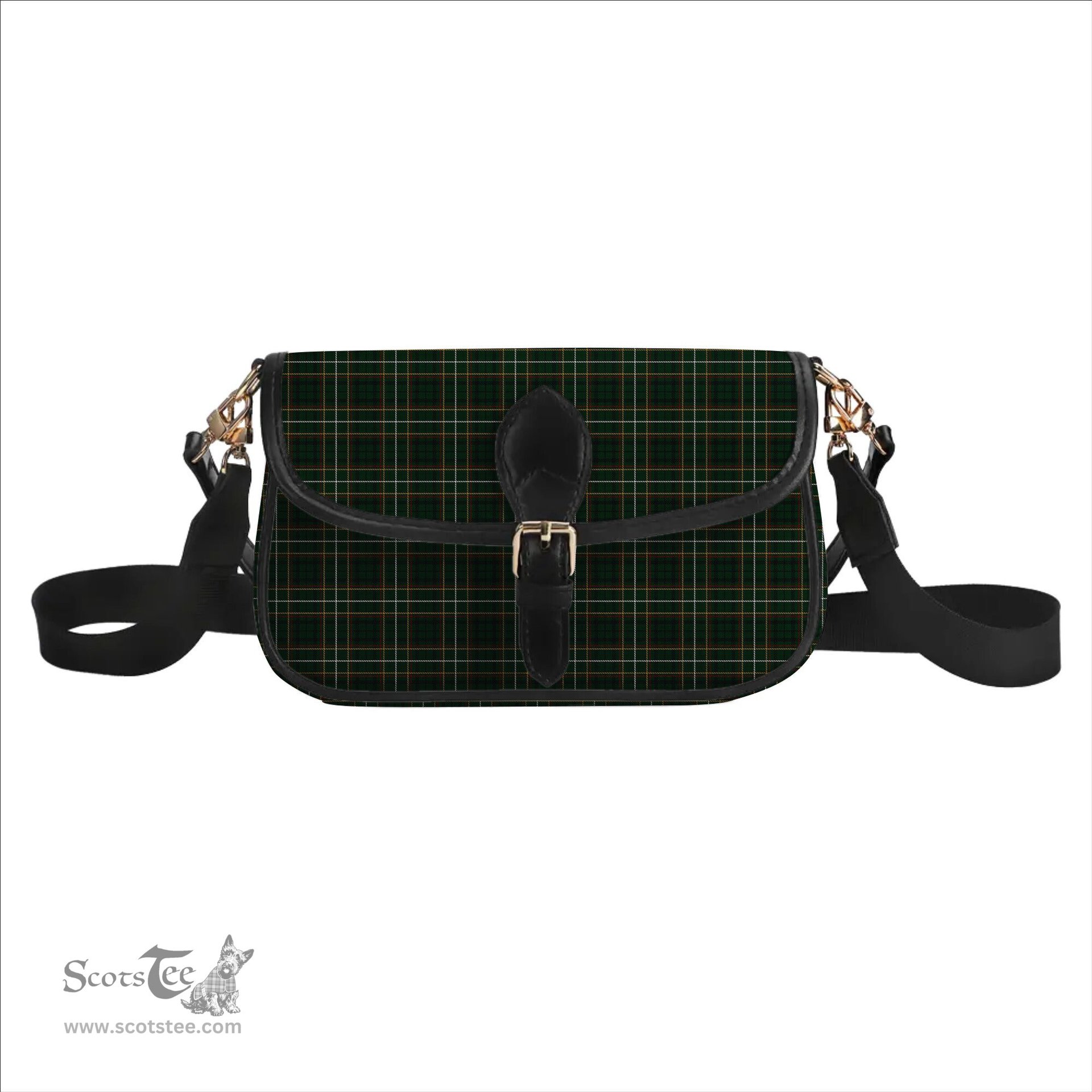 ScotsTee Shop Scottish MacStumer Hunting Tartan Women's Chain Crossbody Bag Square Bag