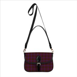ScotsTee Shop Scottish MacNiven Tartan Women's Chain Crossbody Bag Square Bag