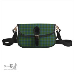 ScotsTee Shop Scottish MacMillan Hunting Ancient Tartan Women's Chain Crossbody Bag Square Bag