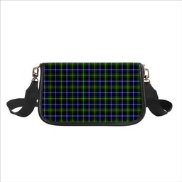 ScotsTee Shop Scottish MacNeill of Barra Modern Tartan Women's Chain Crossbody Bag Square Bag