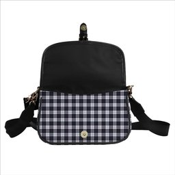 ScotsTee Shop Scottish MacRae Dress Modern Tartan Women's Chain Crossbody Bag Square Bag