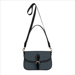 ScotsTee Shop Scottish MacTavish Dress Tartan Women's Chain Crossbody Bag Square Bag