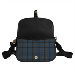 ScotsTee Shop Scottish MacTavish Dress Tartan Women's Chain Crossbody Bag Square Bag
