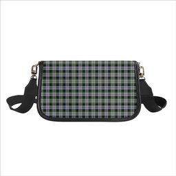 ScotsTee Shop Scottish MacNaughton Dress Tartan Women's Chain Crossbody Bag Square Bag
