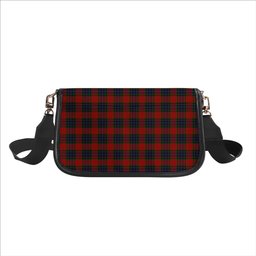 ScotsTee Shop Scottish Manson Tartan Women's Chain Crossbody Bag Square Bag