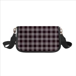 ScotsTee Shop Scottish MacPherson of Pitmain Tartan Women's Chain Crossbody Bag Square Bag