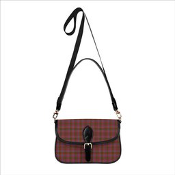 ScotsTee Shop Scottish MacRae Red Ancient Tartan Women's Chain Crossbody Bag Square Bag