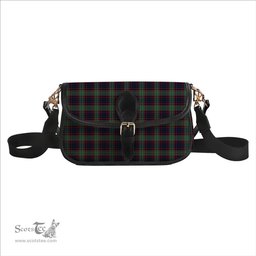 ScotsTee Shop Scottish MacNicol Hunting Modern Tartan Women's Chain Crossbody Bag Square Bag