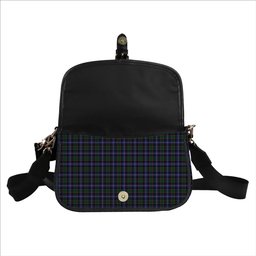 ScotsTee Shop Scottish MacRae Hunting Modern Tartan Women's Chain Crossbody Bag Square Bag