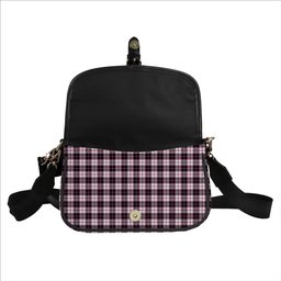 ScotsTee Shop Scottish MacPherson Hunting Modern Tartan Women's Chain Crossbody Bag Square Bag