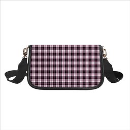 ScotsTee Shop Scottish MacPherson Hunting Modern Tartan Women's Chain Crossbody Bag Square Bag
