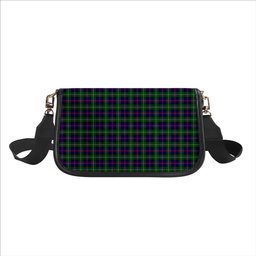 ScotsTee Shop Scottish Malcolm Modern Tartan Women's Chain Crossbody Bag Square Bag