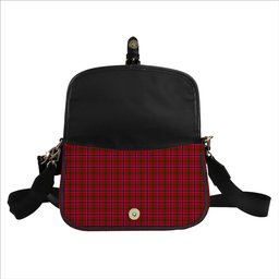 ScotsTee Shop Scottish MacRae Modern Tartan Women's Chain Crossbody Bag Square Bag