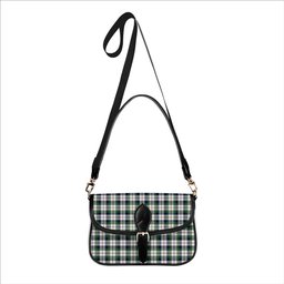 ScotsTee Shop Scottish MacNaughton Dress Modern Tartan Women's Chain Crossbody Bag Square Bag