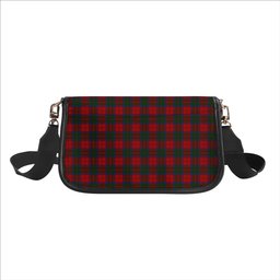 ScotsTee Shop Scottish MacQuarrie 2 Tartan Women's Chain Crossbody Bag Square Bag