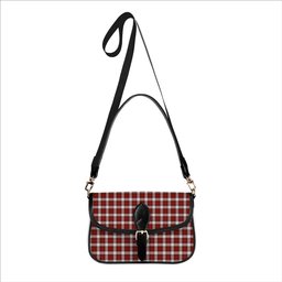 ScotsTee Shop Scottish MacPhee Dress Ancient Tartan Women's Chain Crossbody Bag Square Bag