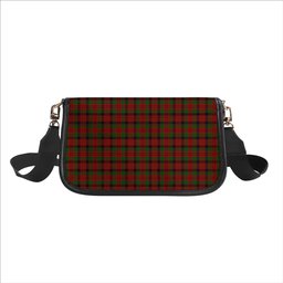 ScotsTee Shop Scottish MacNicol Tartan Women's Chain Crossbody Bag Square Bag