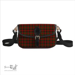 ScotsTee Shop Scottish MacNicol Tartan Women's Chain Crossbody Bag Square Bag
