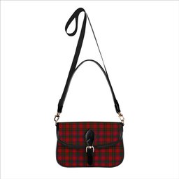 ScotsTee Shop Scottish MacQuarrie 3 Tartan Women's Chain Crossbody Bag Square Bag