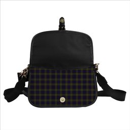 ScotsTee Shop Scottish McClelland Modern Tartan Women's Chain Crossbody Bag Square Bag