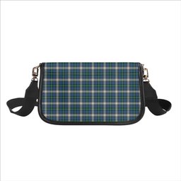 ScotsTee Shop Scottish McDowall Modern Tartan Women's Chain Crossbody Bag Square Bag