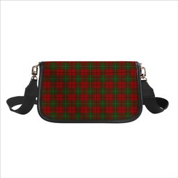 ScotsTee Shop Scottish McAuley Tartan Women's Chain Crossbody Bag Square Bag