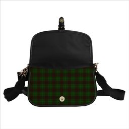ScotsTee Shop Scottish McAlister of Glenbarr Hunting Tartan Women's Chain Crossbody Bag Square Bag
