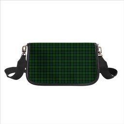 ScotsTee Shop Scottish McCandlish Hunting Green Tartan Women's Chain Crossbody Bag Square Bag