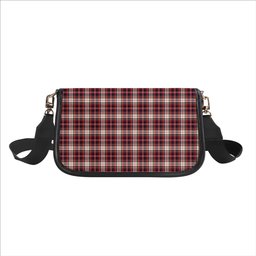 ScotsTee Shop Scottish McFarland Dress Modern Tartan Women's Chain Crossbody Bag Square Bag