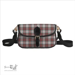 ScotsTee Shop Scottish McBain Dress Modern Tartan Women's Chain Crossbody Bag Square Bag
