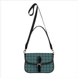 ScotsTee Shop Scottish McInnes Ancient Tartan Women's Chain Crossbody Bag Square Bag