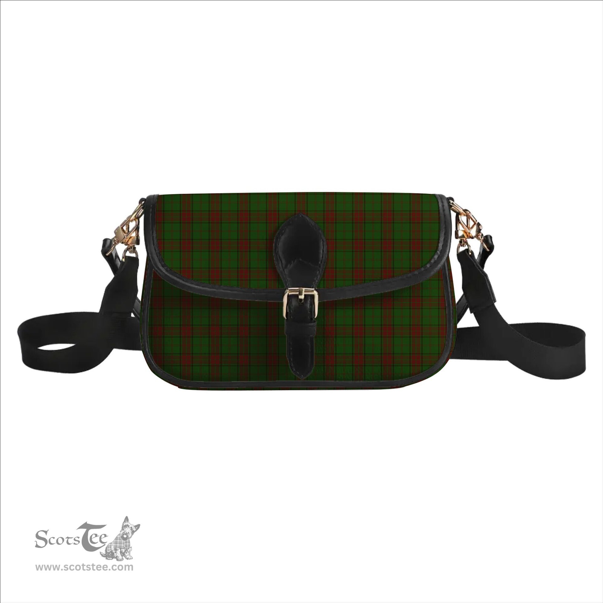 ScotsTee Shop Scottish Maxwell Hunting SC Tartan Women's Chain Crossbody Bag Square Bag