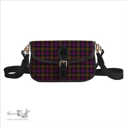 ScotsTee Shop Scottish McDonald Modern Tartan Women's Chain Crossbody Bag Square Bag