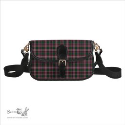 ScotsTee Shop Scottish McFarlane Hunting Modern Tartan Women's Chain Crossbody Bag Square Bag