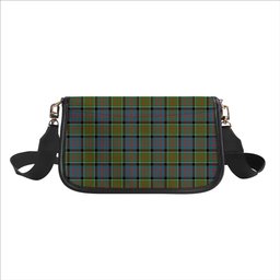 ScotsTee Shop Scottish McDonald of Clan Ranald Ancient Tartan Women's Chain Crossbody Bag Square Bag