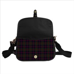 ScotsTee Shop Scottish McDonald of Clan Ranald Tartan Women's Chain Crossbody Bag Square Bag
