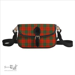 ScotsTee Shop Scottish McAulay Ancient Tartan Women's Chain Crossbody Bag Square Bag