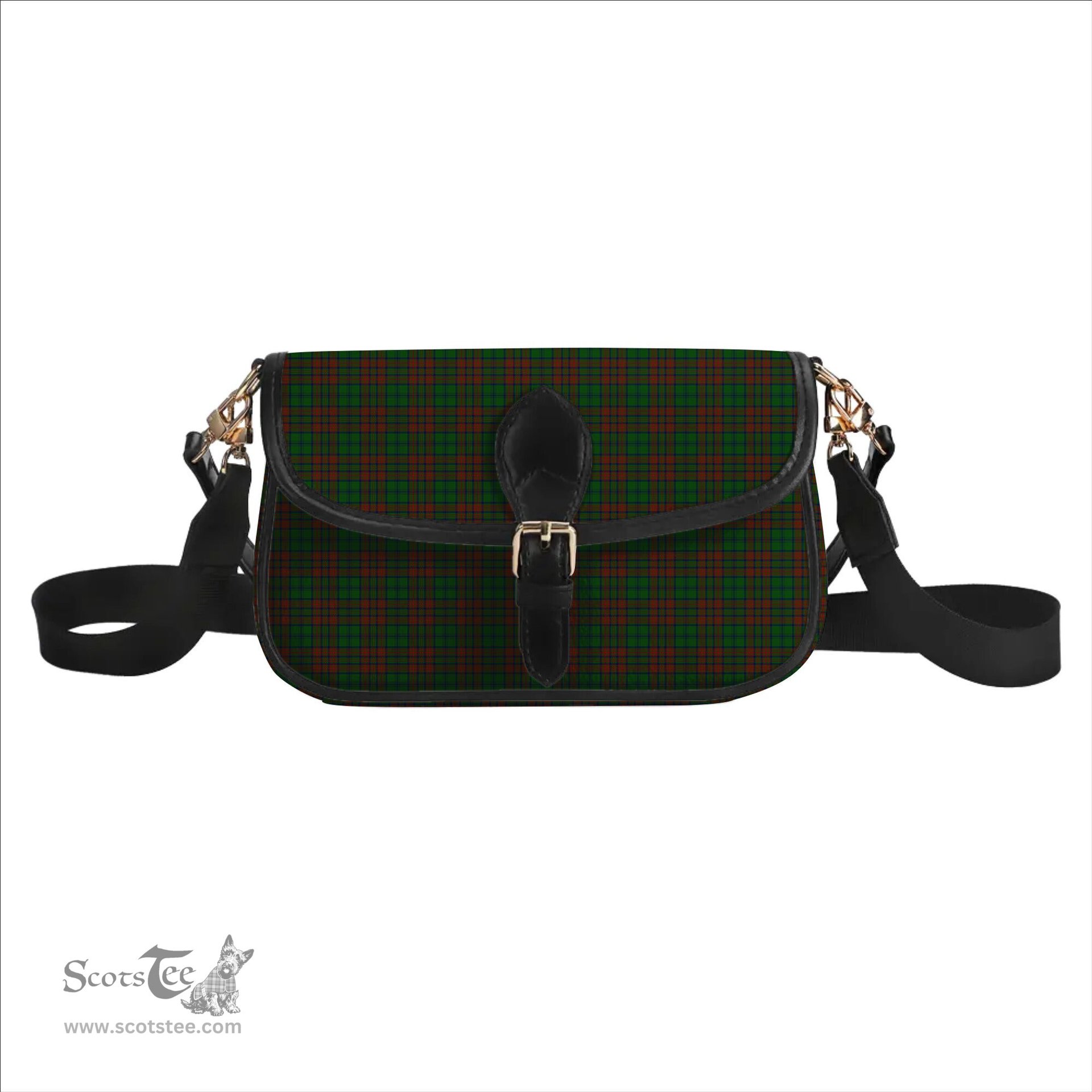 ScotsTee Shop Scottish Matheson Hunting Highland Society of London Tartan Women's Chain Crossbody Bag Square Bag