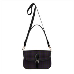 ScotsTee Shop Scottish McDonell of Glengarry Tartan Women's Chain Crossbody Bag Square Bag